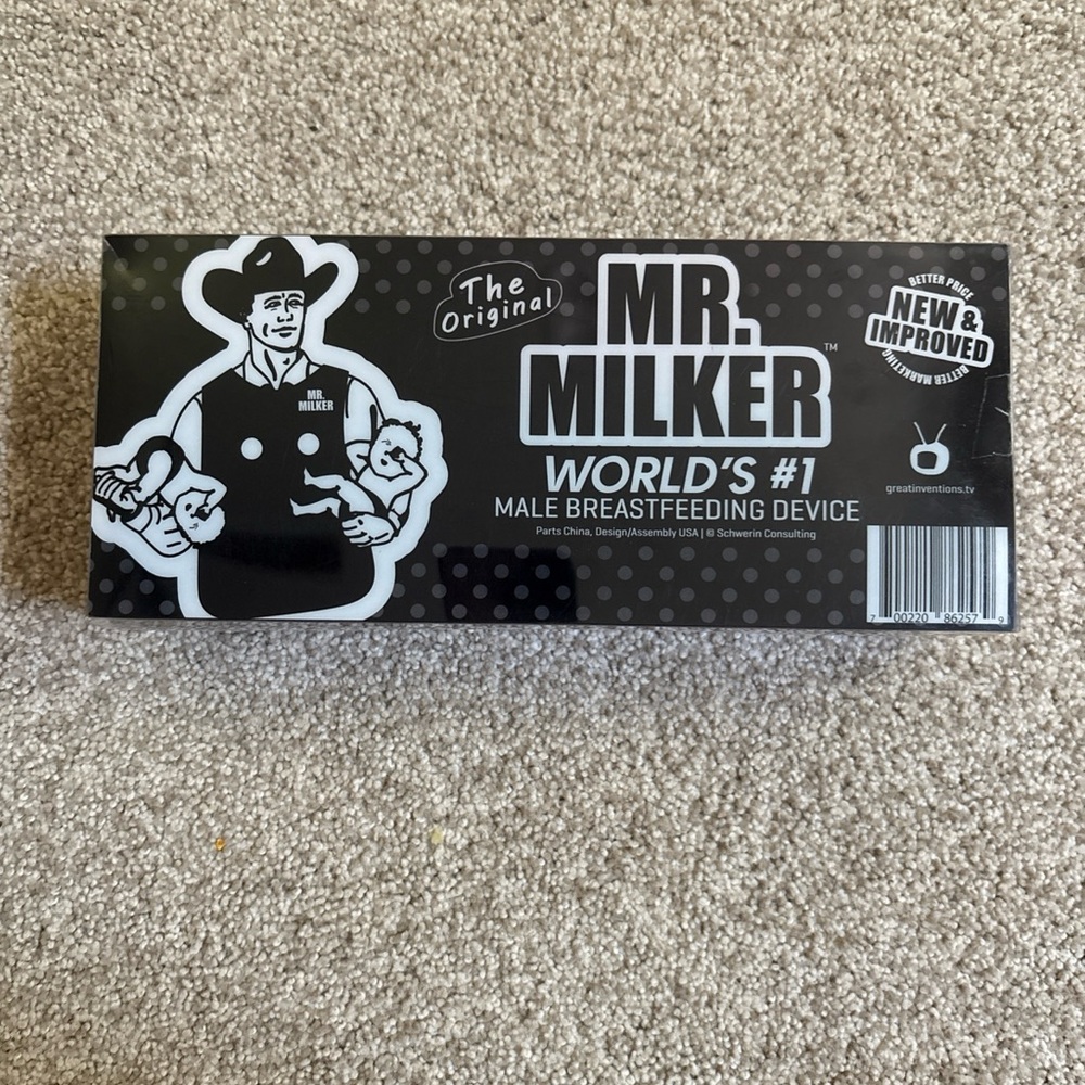 Mr. Milker The Original Male Breastfeeding Device